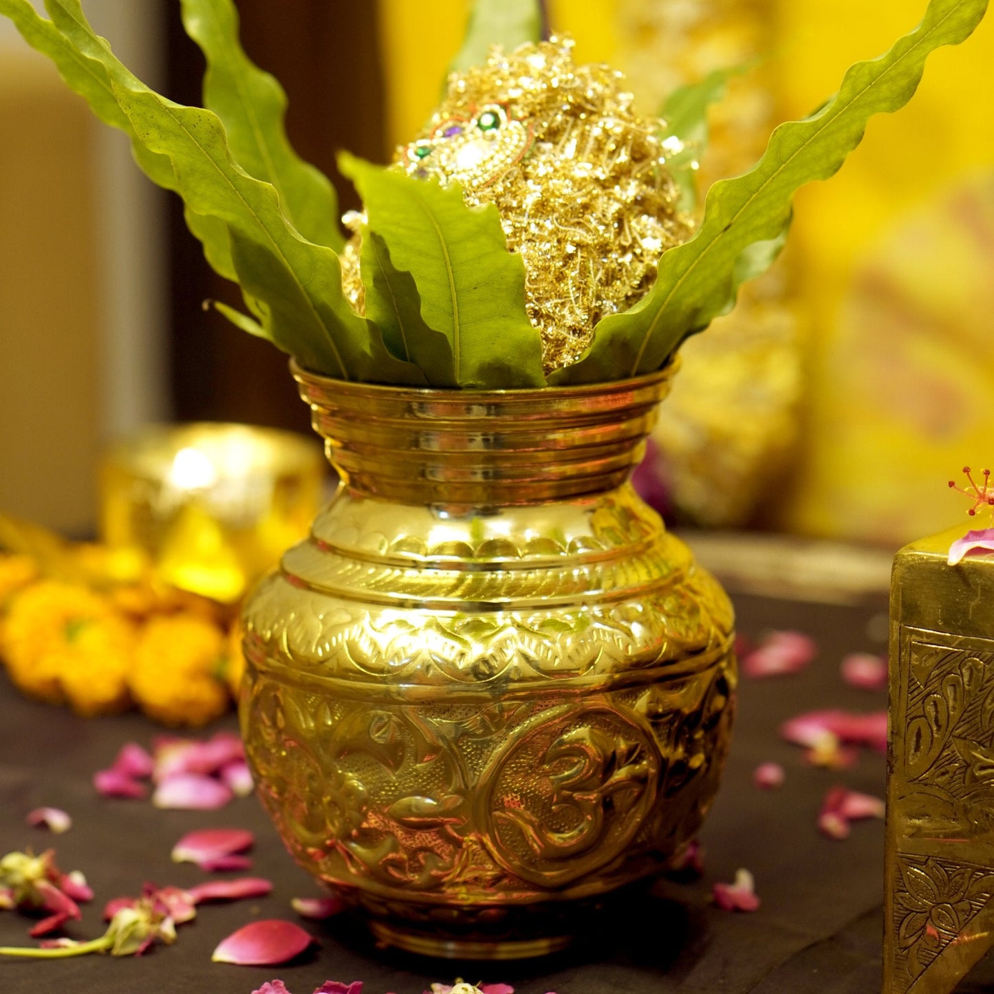 Brass Pooja Kalash [pitcher]