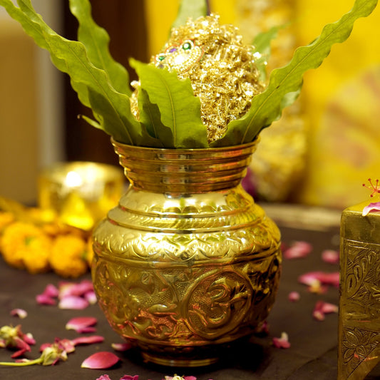 Brass Pooja Kalash [pitcher]