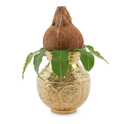 Brass Pooja Kalash [pitcher]