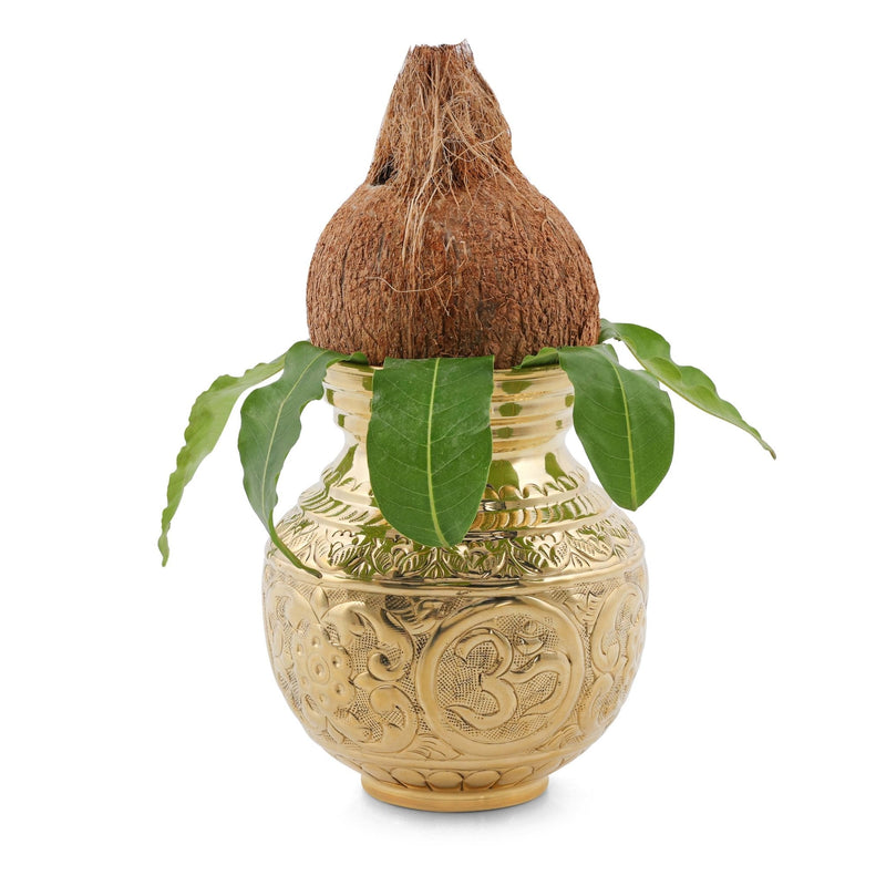 Brass Pooja Kalash [pitcher]
