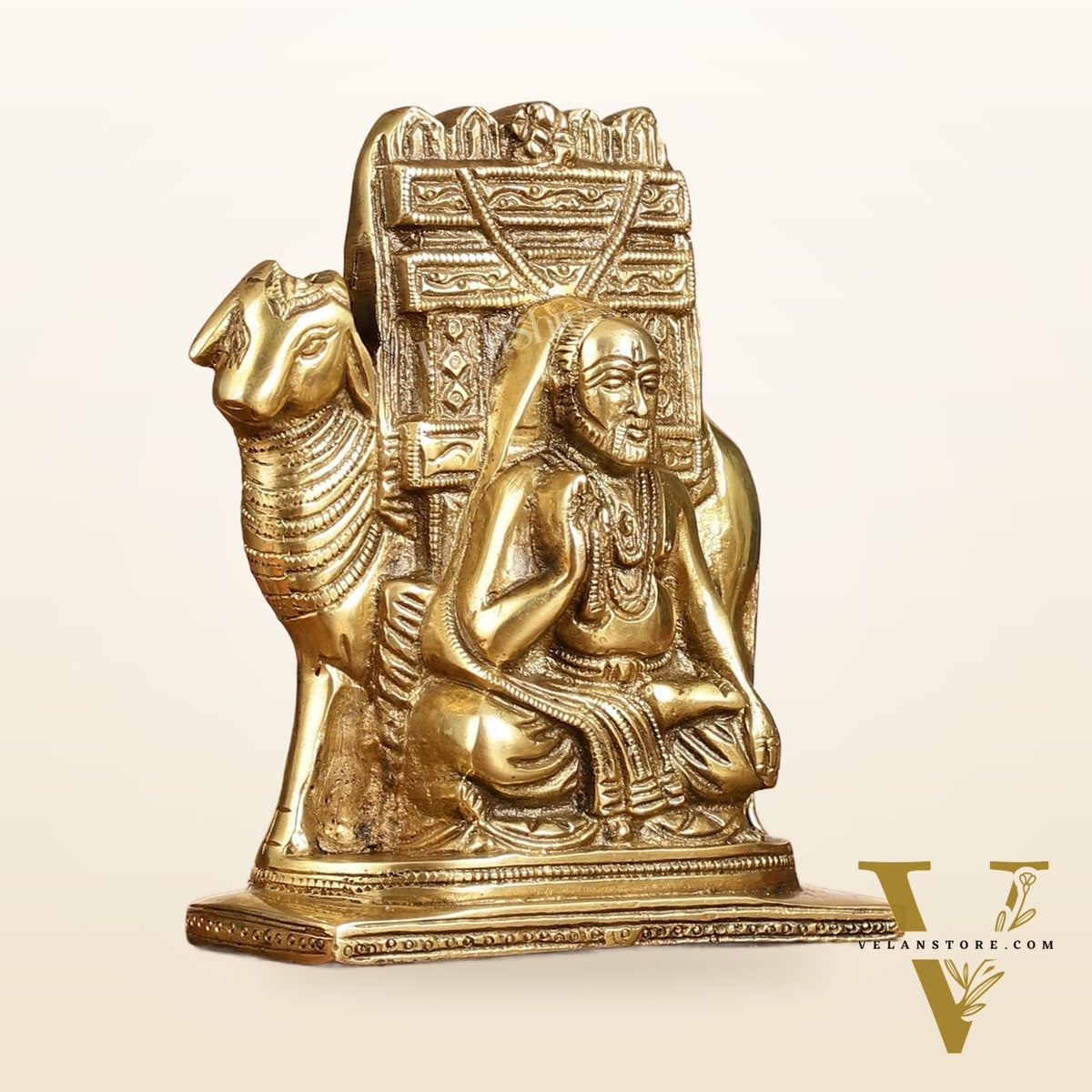 Brass Raghavendra Swamy  idol 5.5 inch
