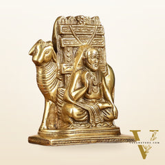 Brass Raghavendra Swamy  idol 5.5 inch
