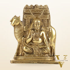 Brass Raghavendra Swamy  idol 5.5 inch