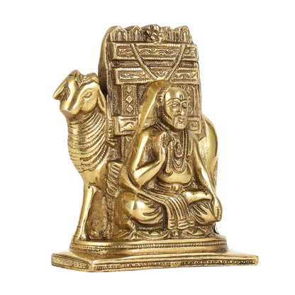 Brass Raghavendra Swamy  idol 5.5 inch