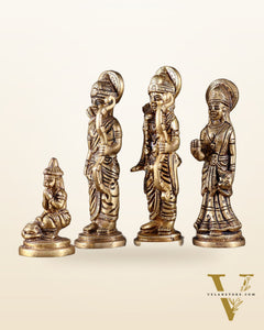 Brass Ram Darbar 4.5 inch small