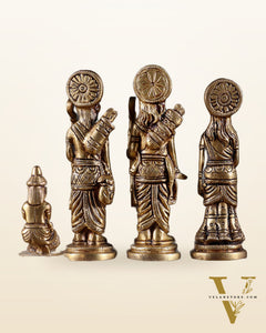 Brass Ram Darbar 4.5 inch small