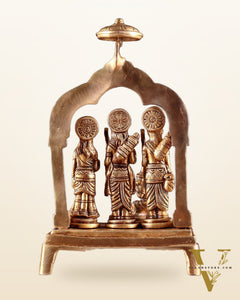 Brass Ram Darbar Idol set 9.5"