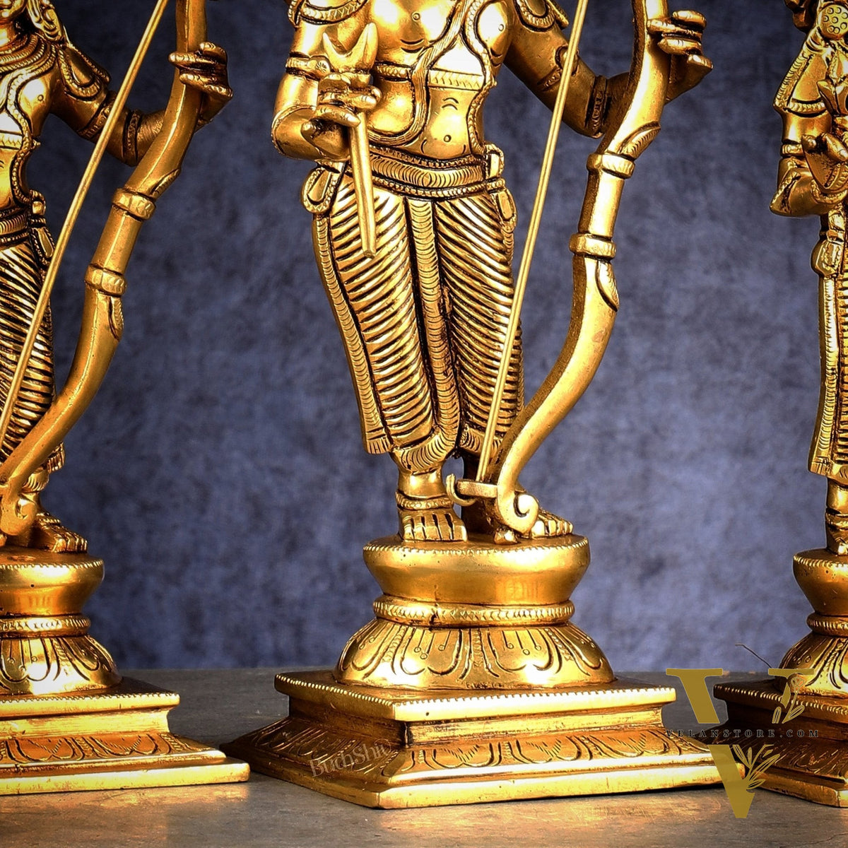 Brass Ram darbar Idols 12 inch