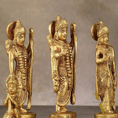 Brass Ram Darbar Idols - 6 Inch