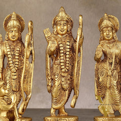 Brass Ram Darbar Idols - 6 Inch