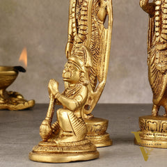 Brass Ram Darbar Idols - 6 Inch
