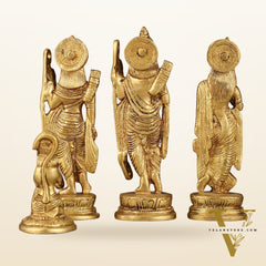 Brass Ram Darbar Idols - 6 Inch