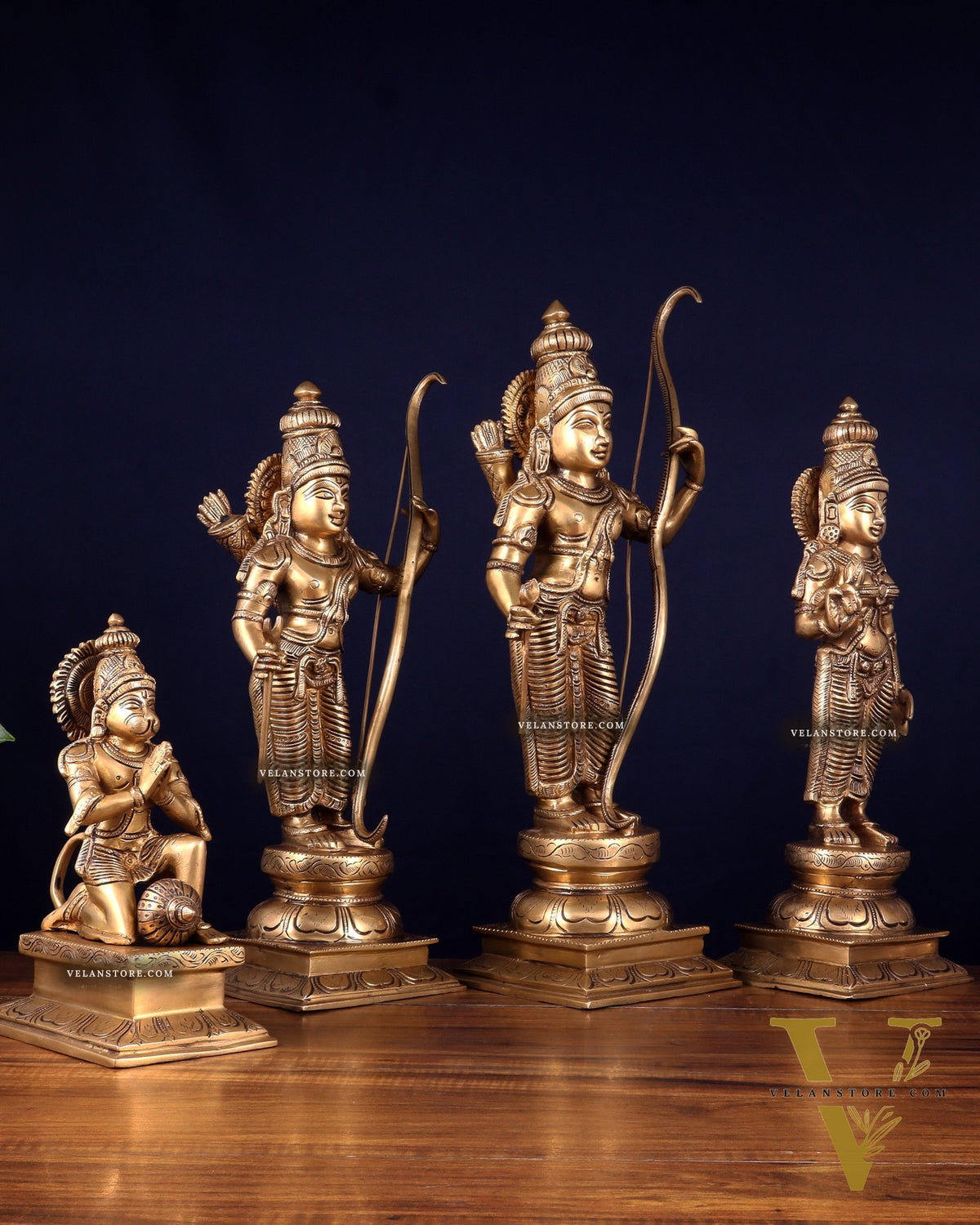 Brass Ram darbar Statues 18 inch sharp details