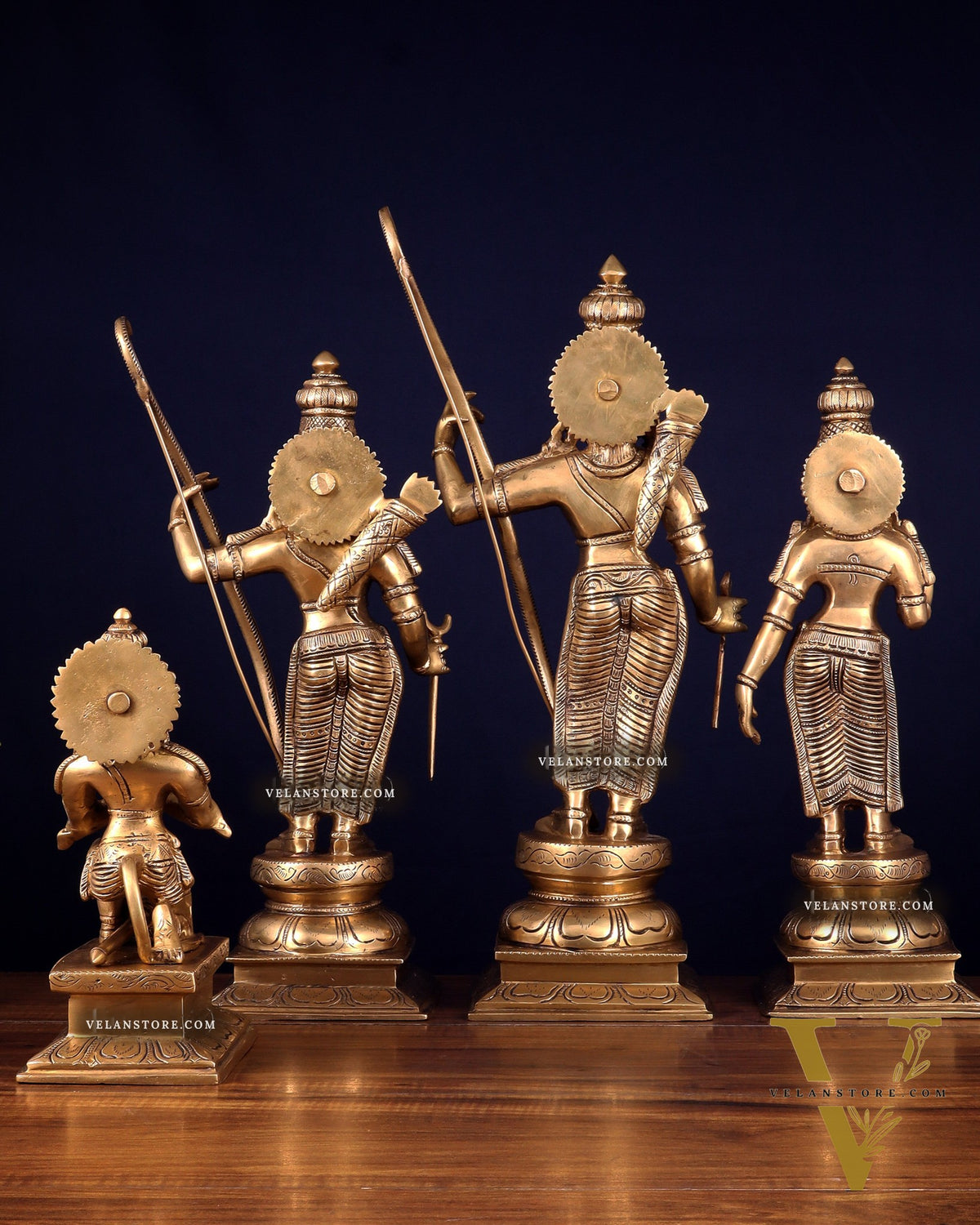 Brass Ram darbar Statues 18 inch sharp details