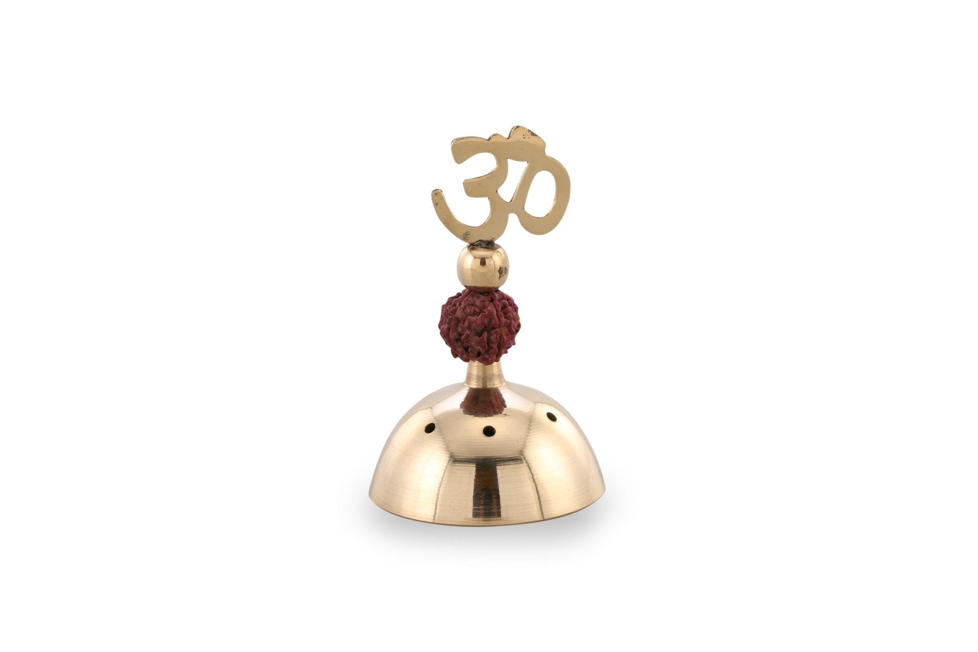 Brass Rudraksh Incense Stick ( Agarbatti ) Holder