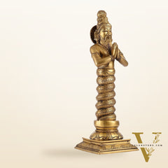 Brass Sage Patanjali Idol | Height 17.5 inch