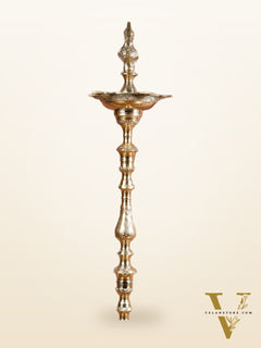 Brass Samai Peacock Inauguration Lamps 3 feet