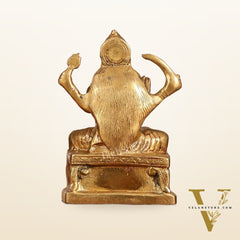 Brass Santoshi Mata Idol - 5.5 Inch