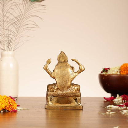 Brass Santoshi Mata Idol - 5.5 Inch