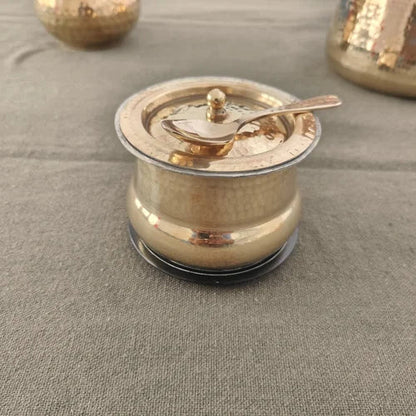 Shakuntala Brass Ghee Pot