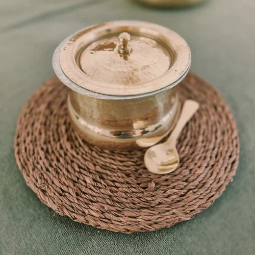 Shakuntala Brass Ghee Pot