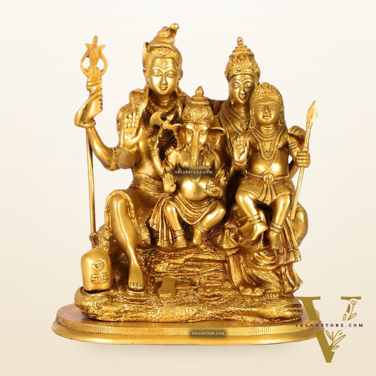 Brass Shiv Parivar 12"
