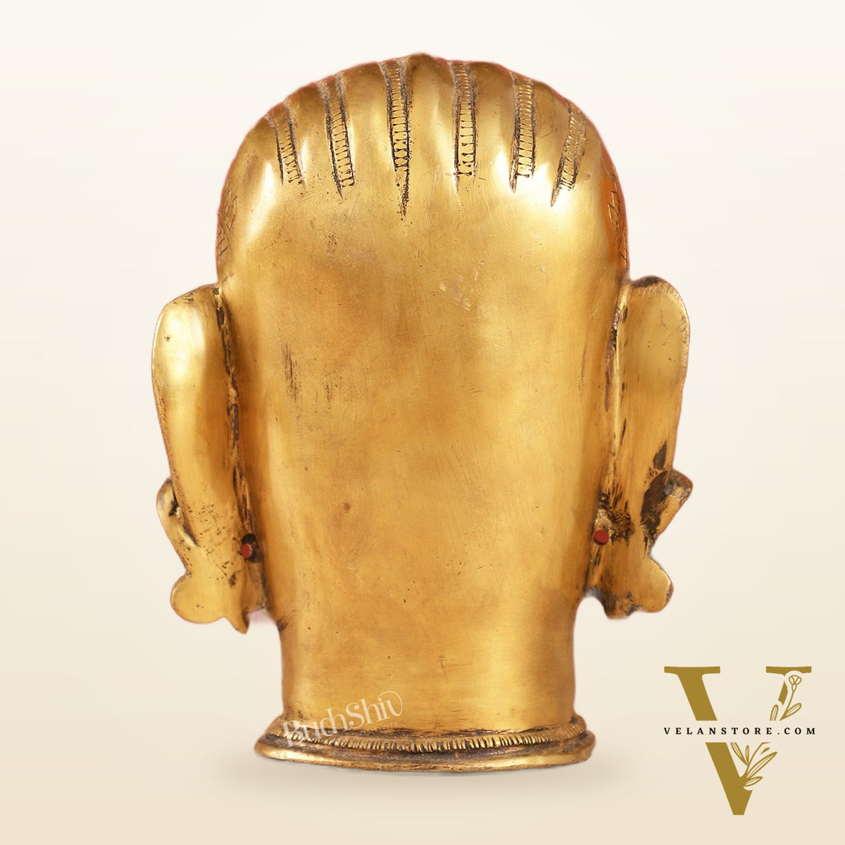 Brass Shiva head mahakaal statue mukhalingam