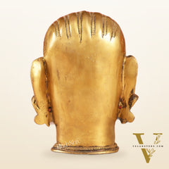Brass Shiva head mahakaal statue mukhalingam