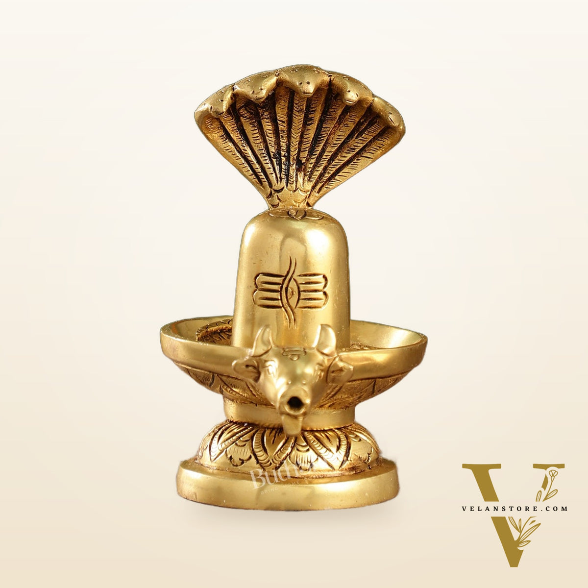 Brass Shiva Lingam  | 5.5" Height