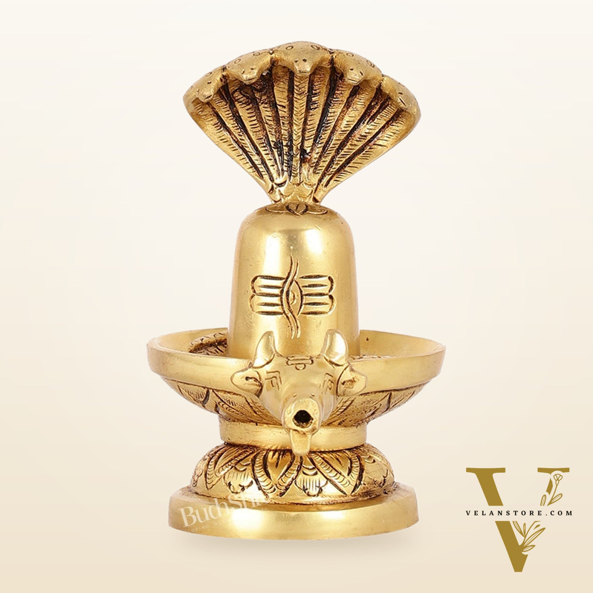 Brass Shiva Lingam  | 5.5" Height