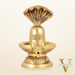 Brass Shiva Lingam  | 5.5" Height
