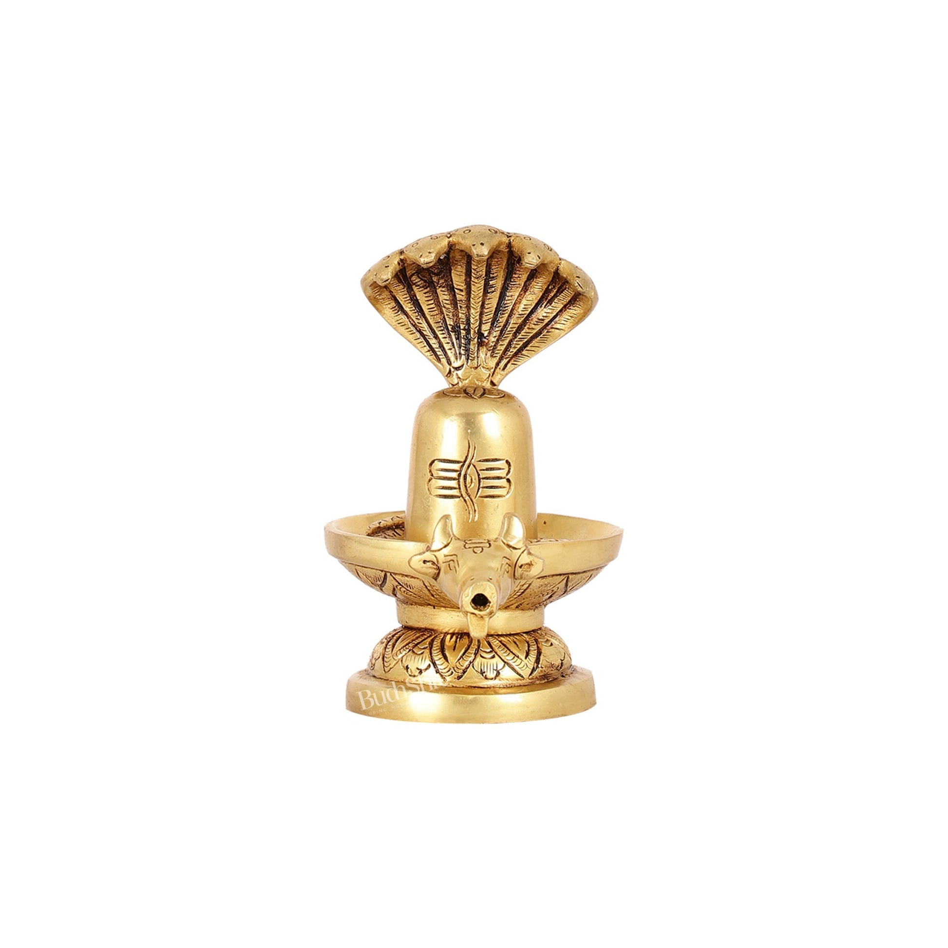 Brass Shiva Lingam  | 5.5" Height