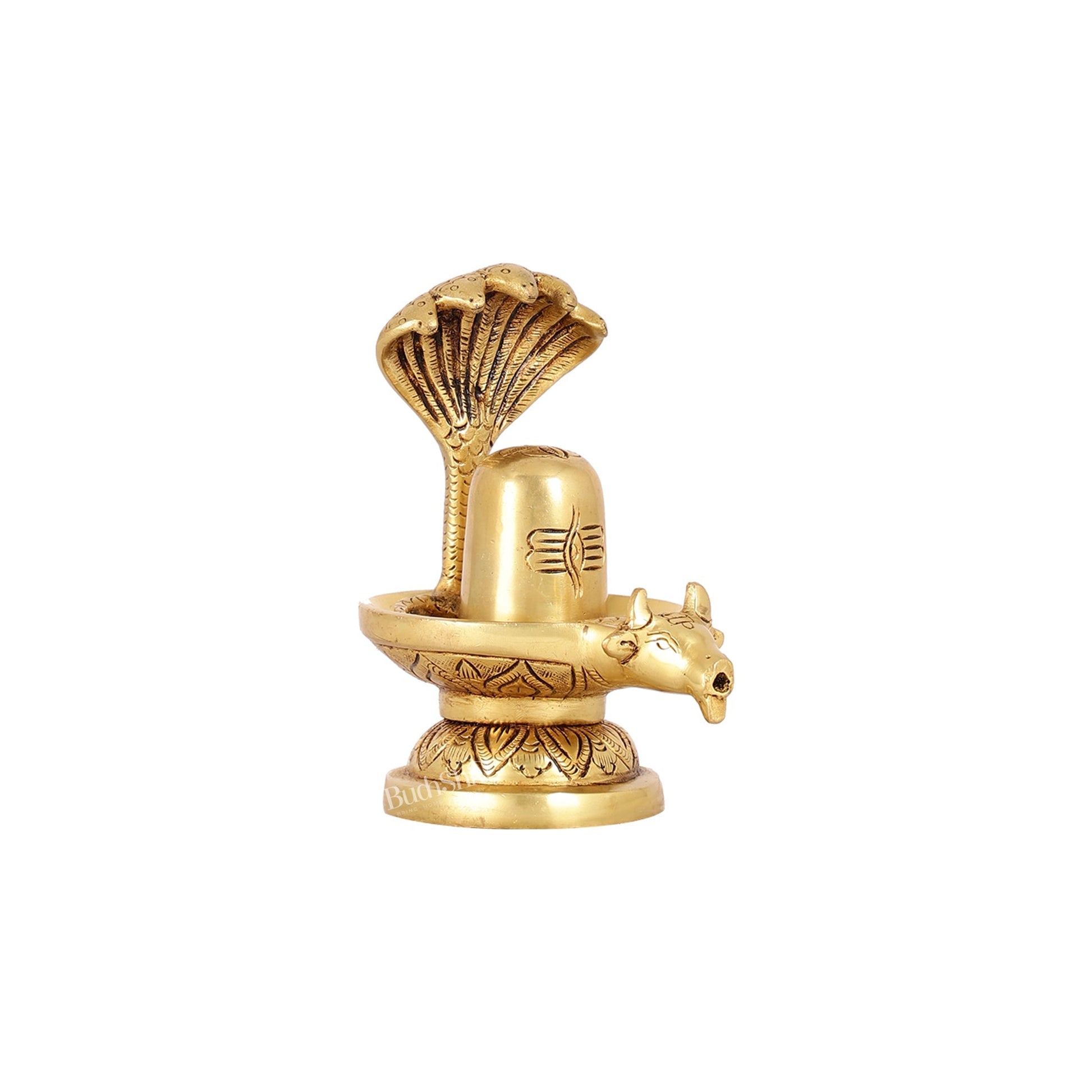 Brass Shiva Lingam  | 5.5" Height