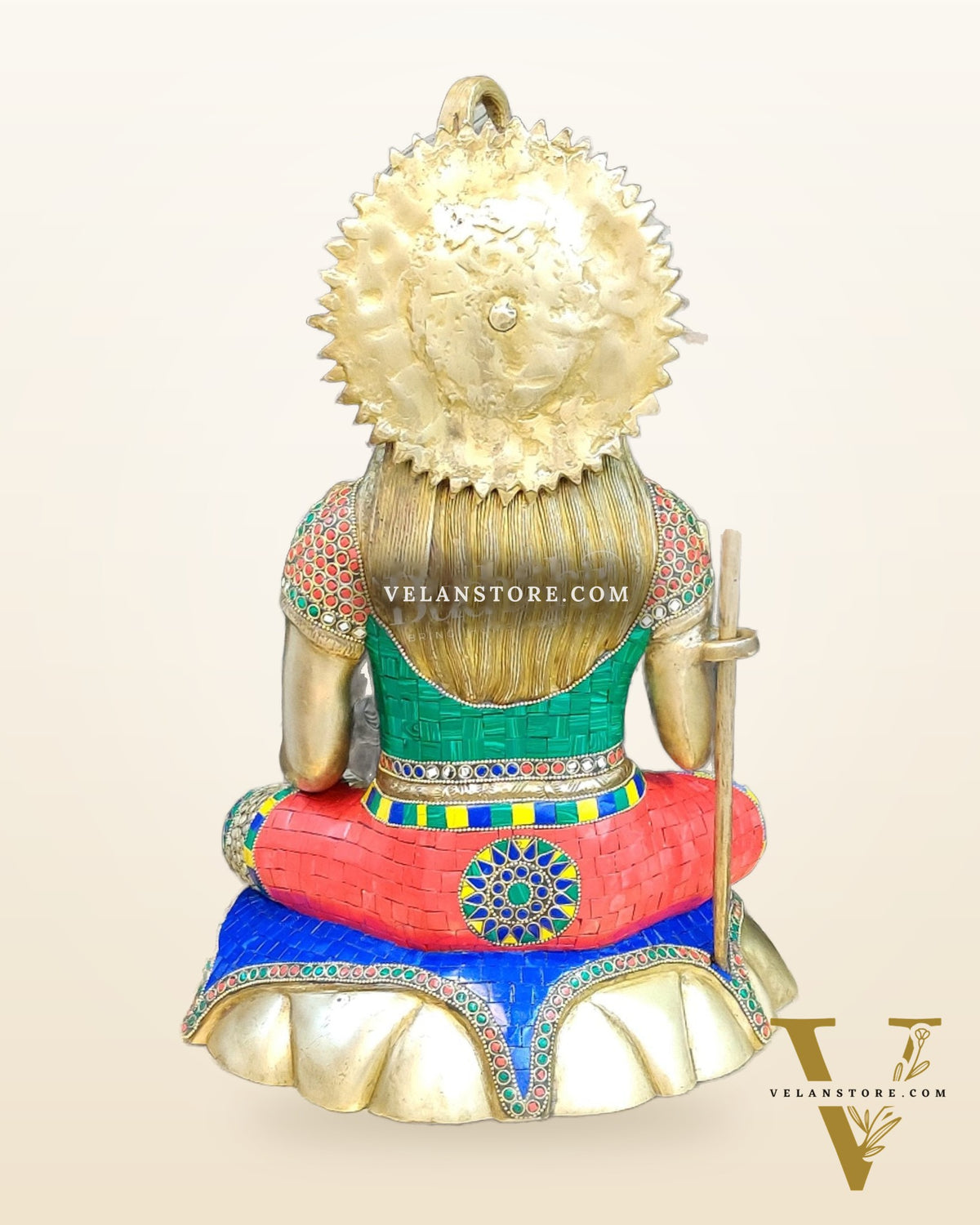 Brass Shiva Statue 17"
