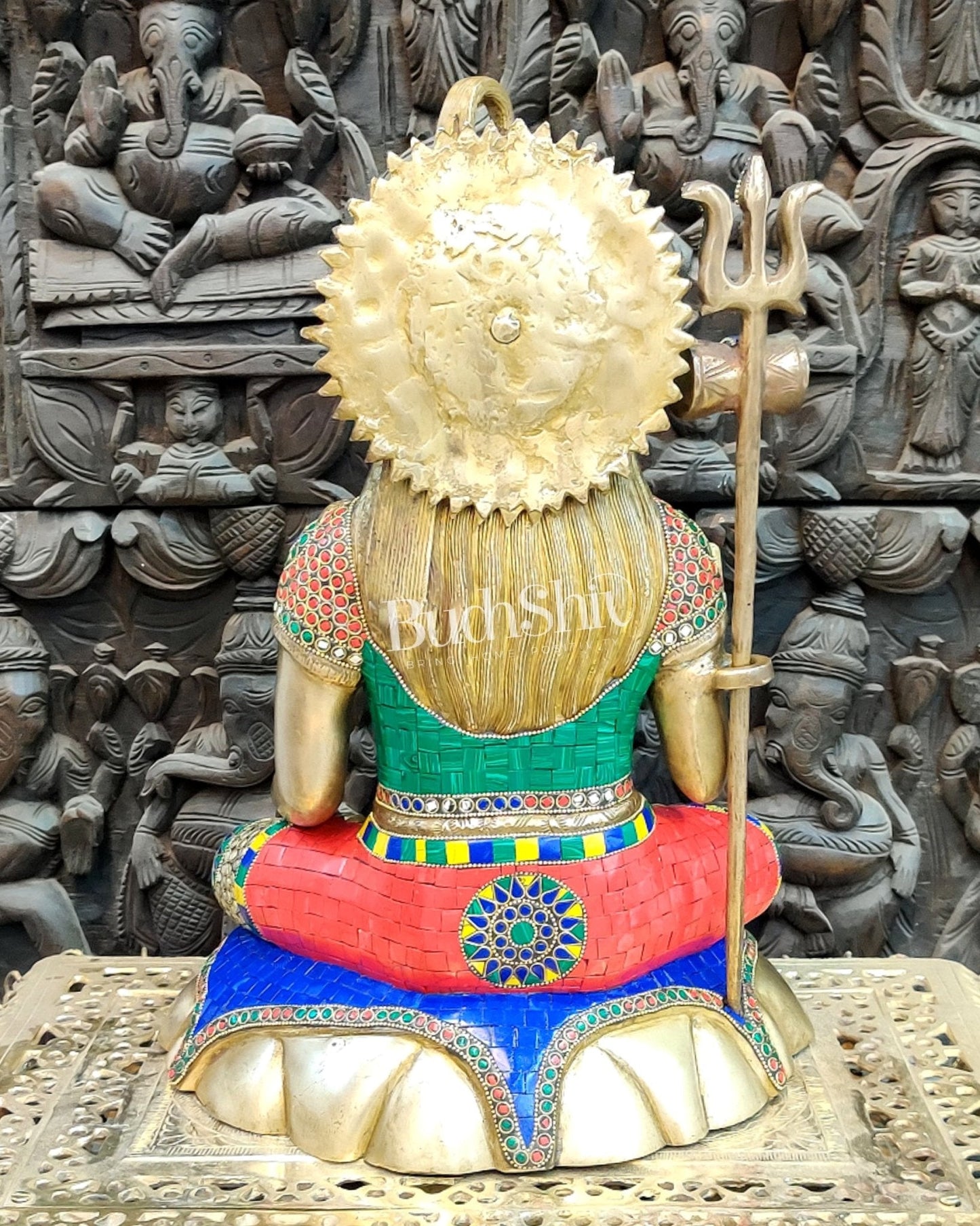 Brass Shiva Statue 17"