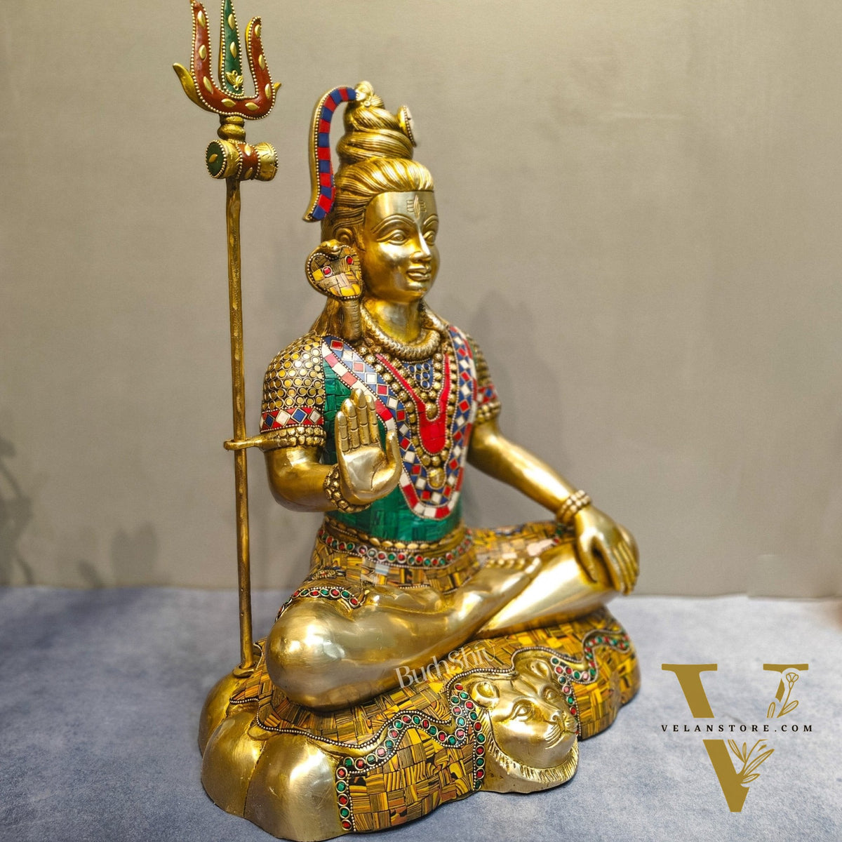 Brass Shiva Statue 20 inch