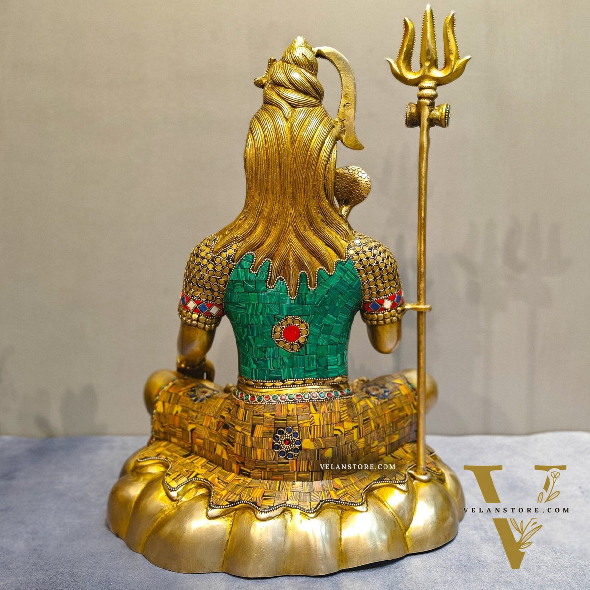 Brass Shiva Statue 20 inch