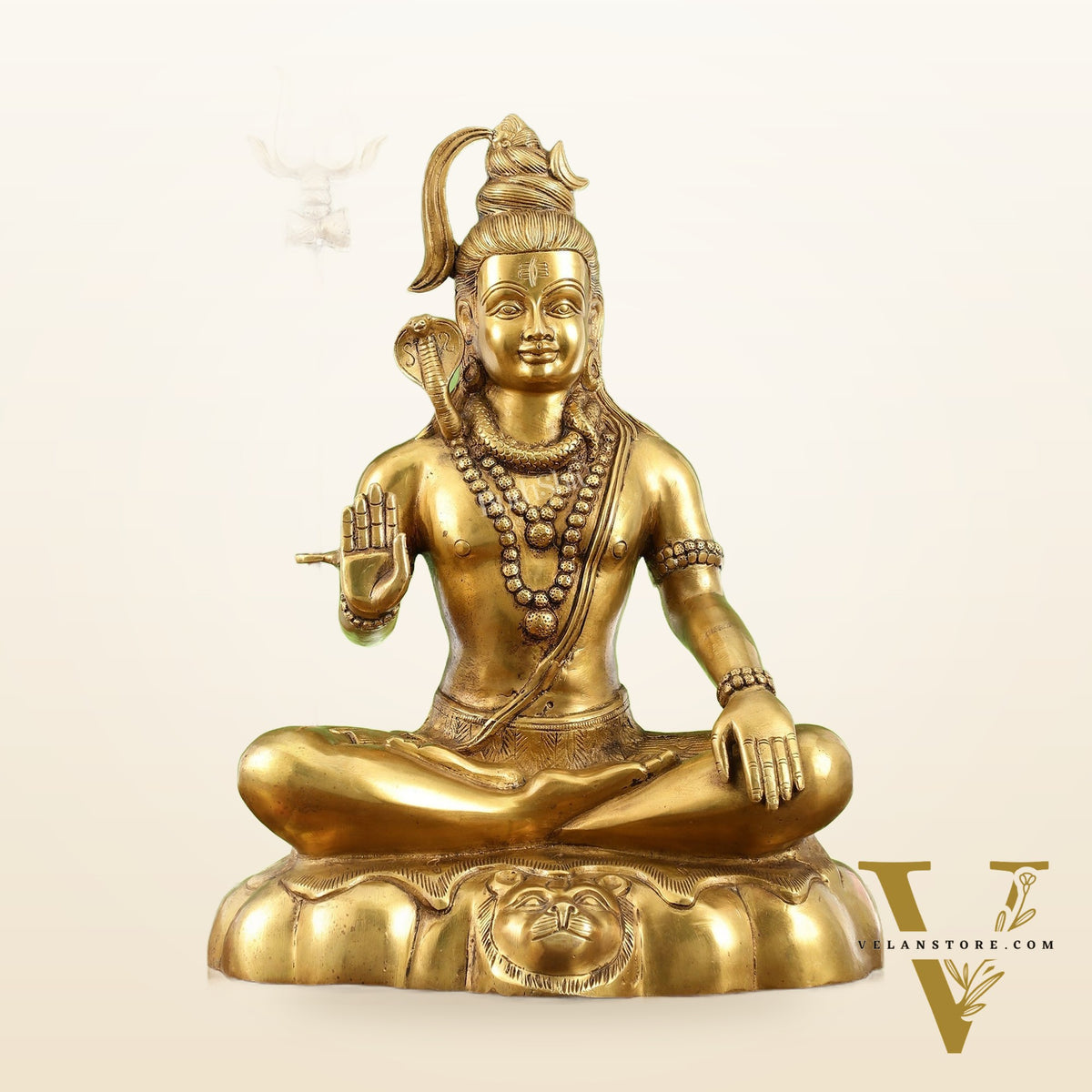Brass Shiva Statue 20 inch