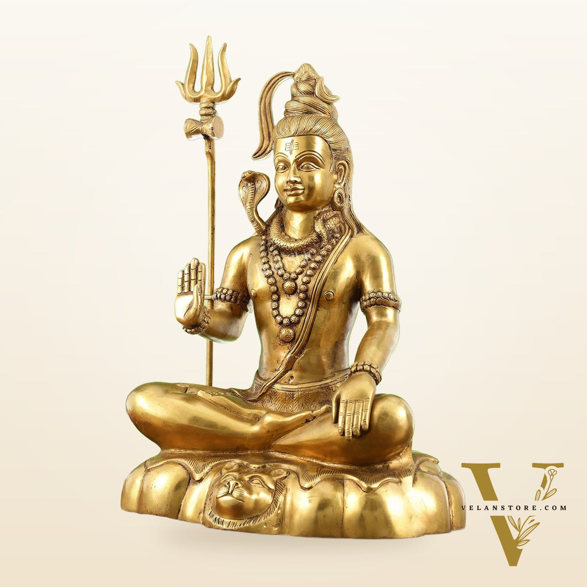 Brass Shiva Statue 20 inch
