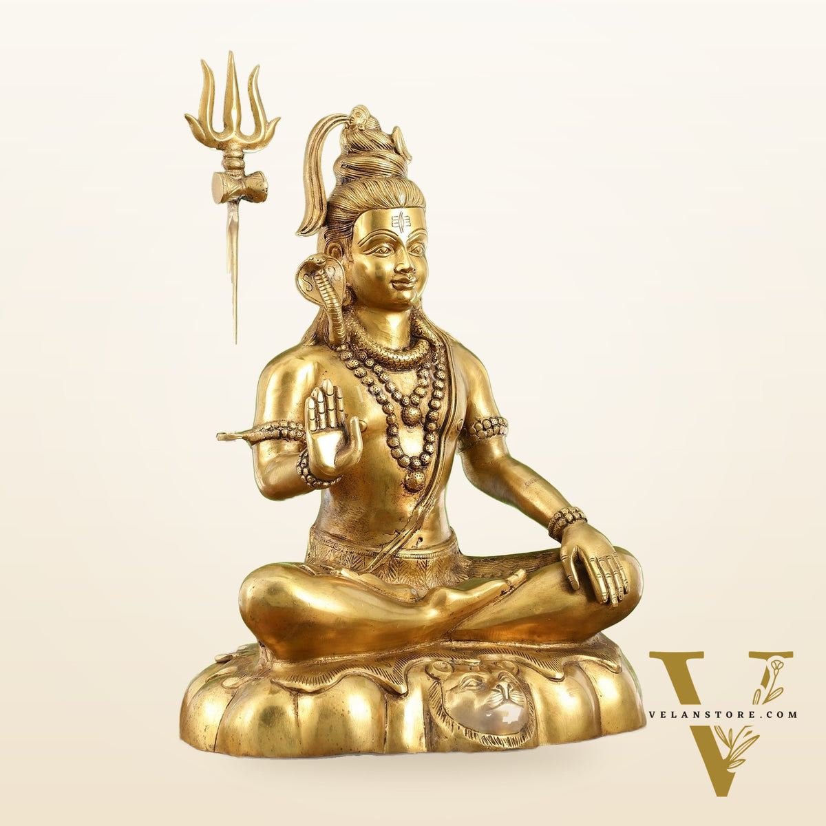 Brass Shiva Statue 20 inch