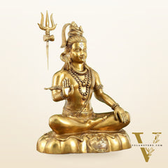 Brass Shiva Statue 20 inch