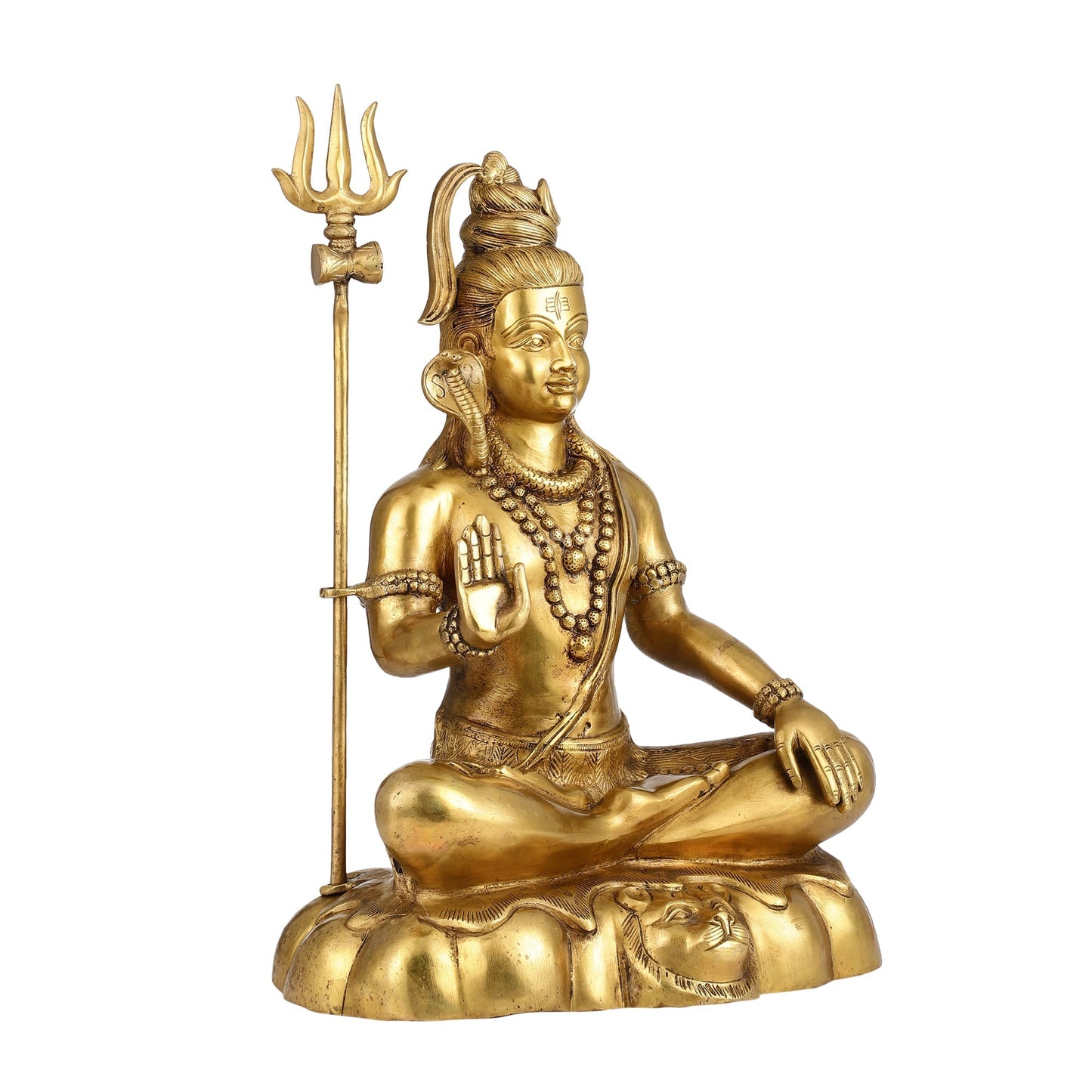Brass Shiva Statue 20 inch