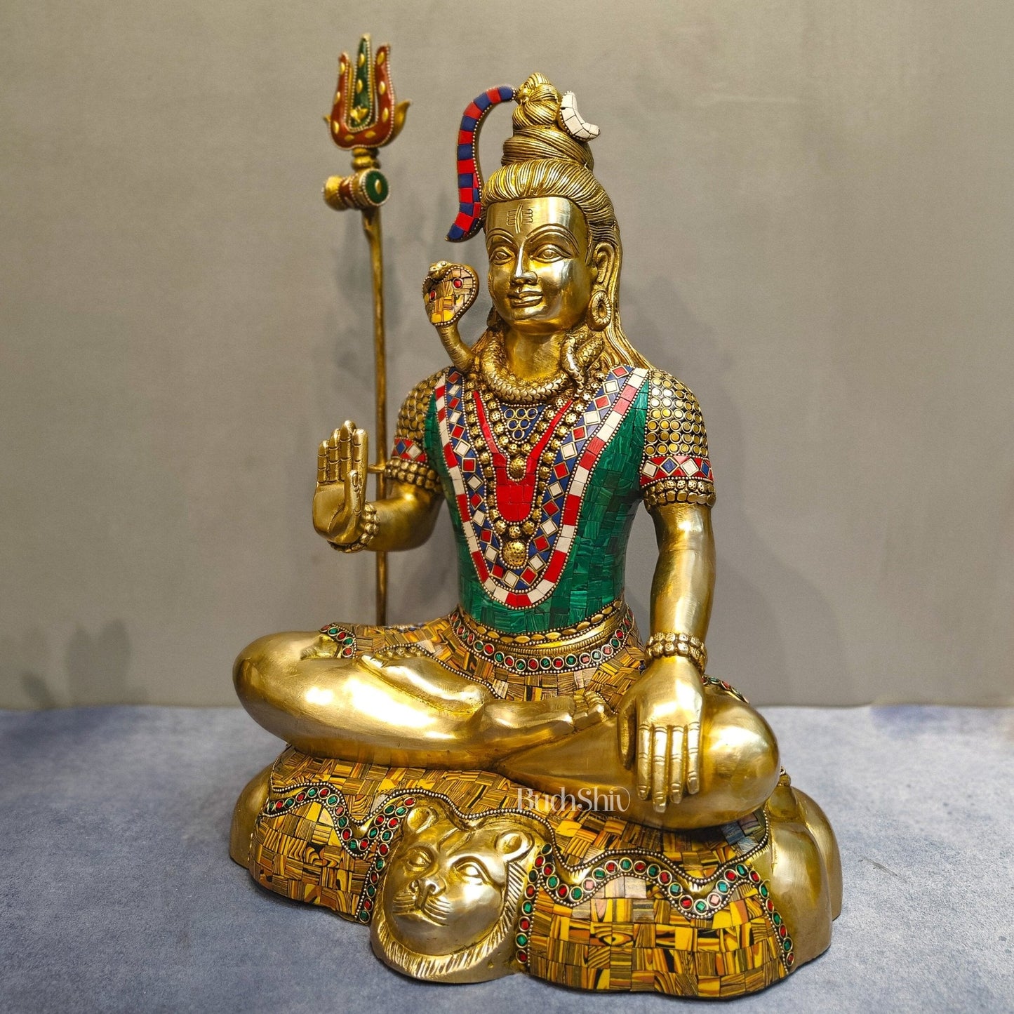 Brass Shiva Statue 20 inch