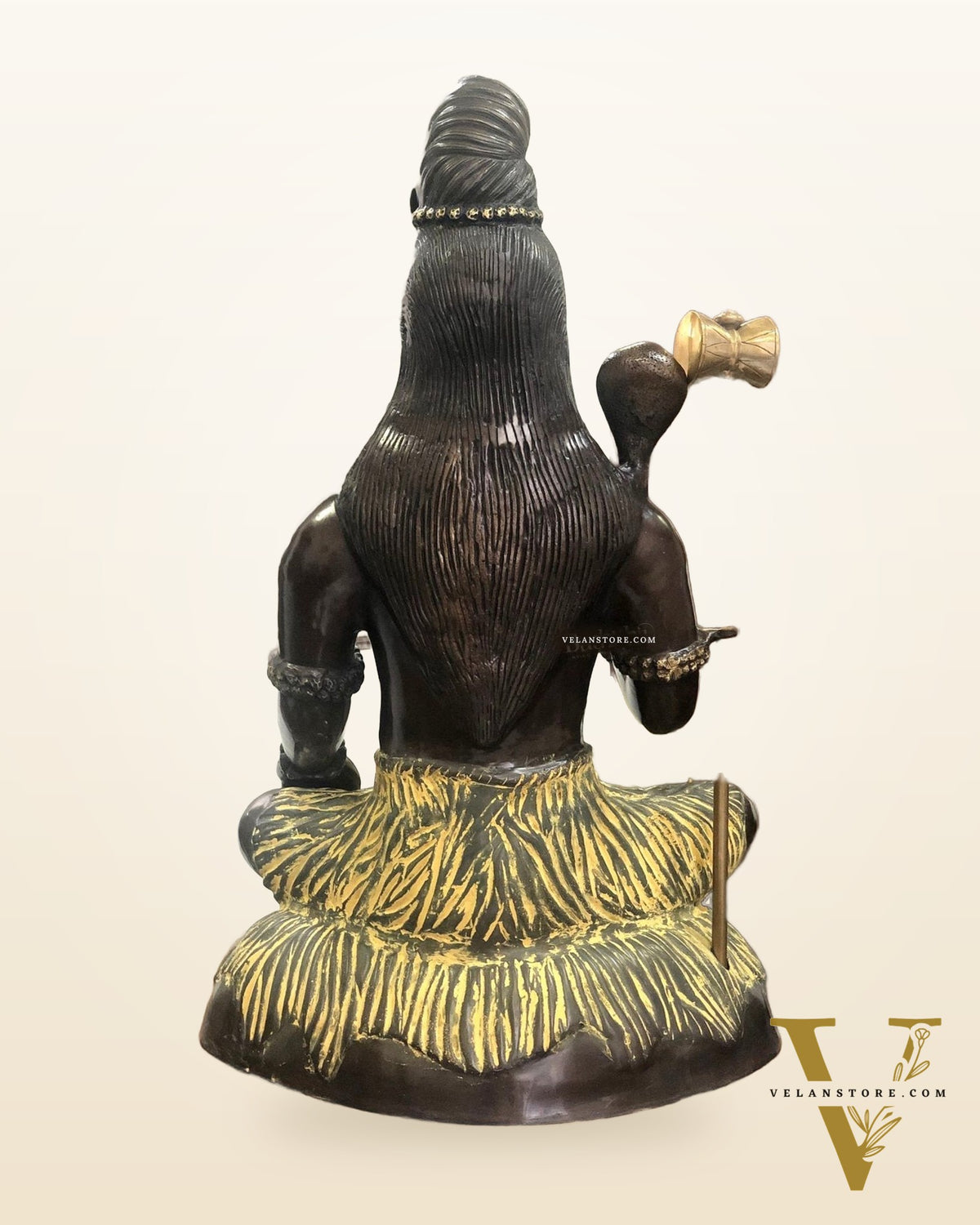 Brass Shiva statue 3 feet 35 inches