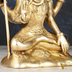 Brass Shiva Statue Murti 6.5 "