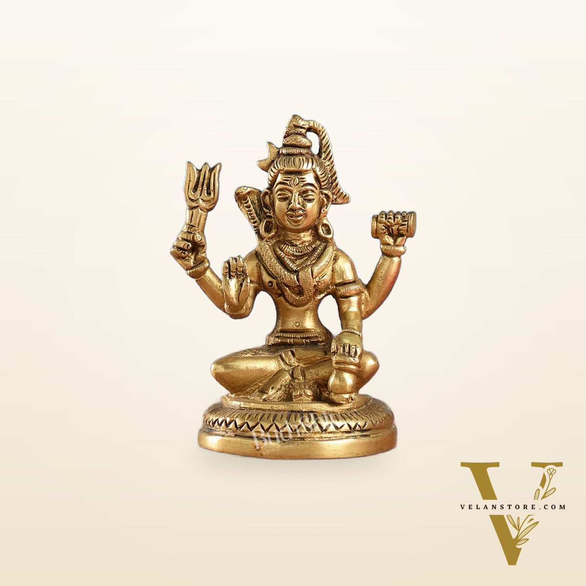 Brass Shiva Statue small size 5 inch