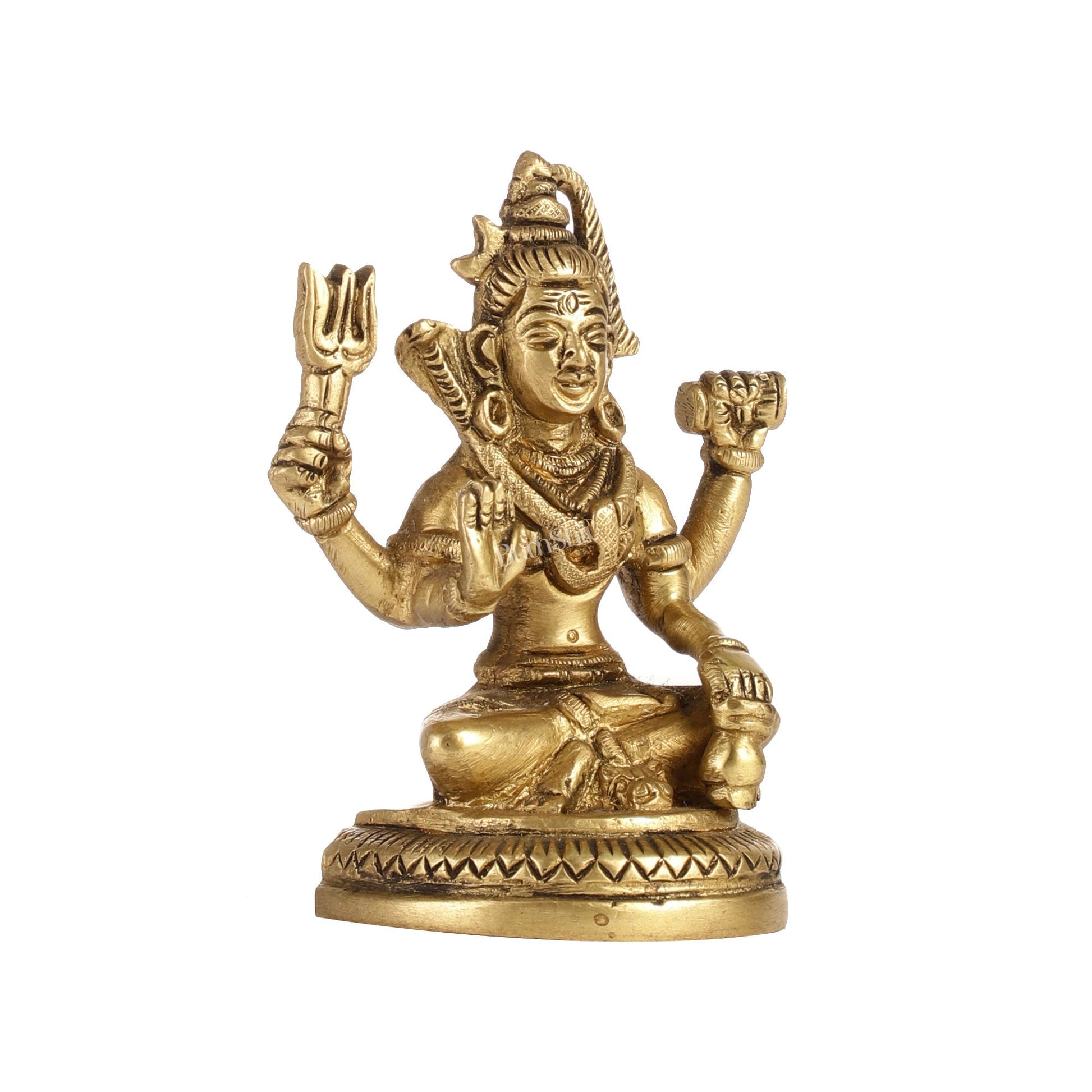 Brass Shiva Statue small size 5 inch