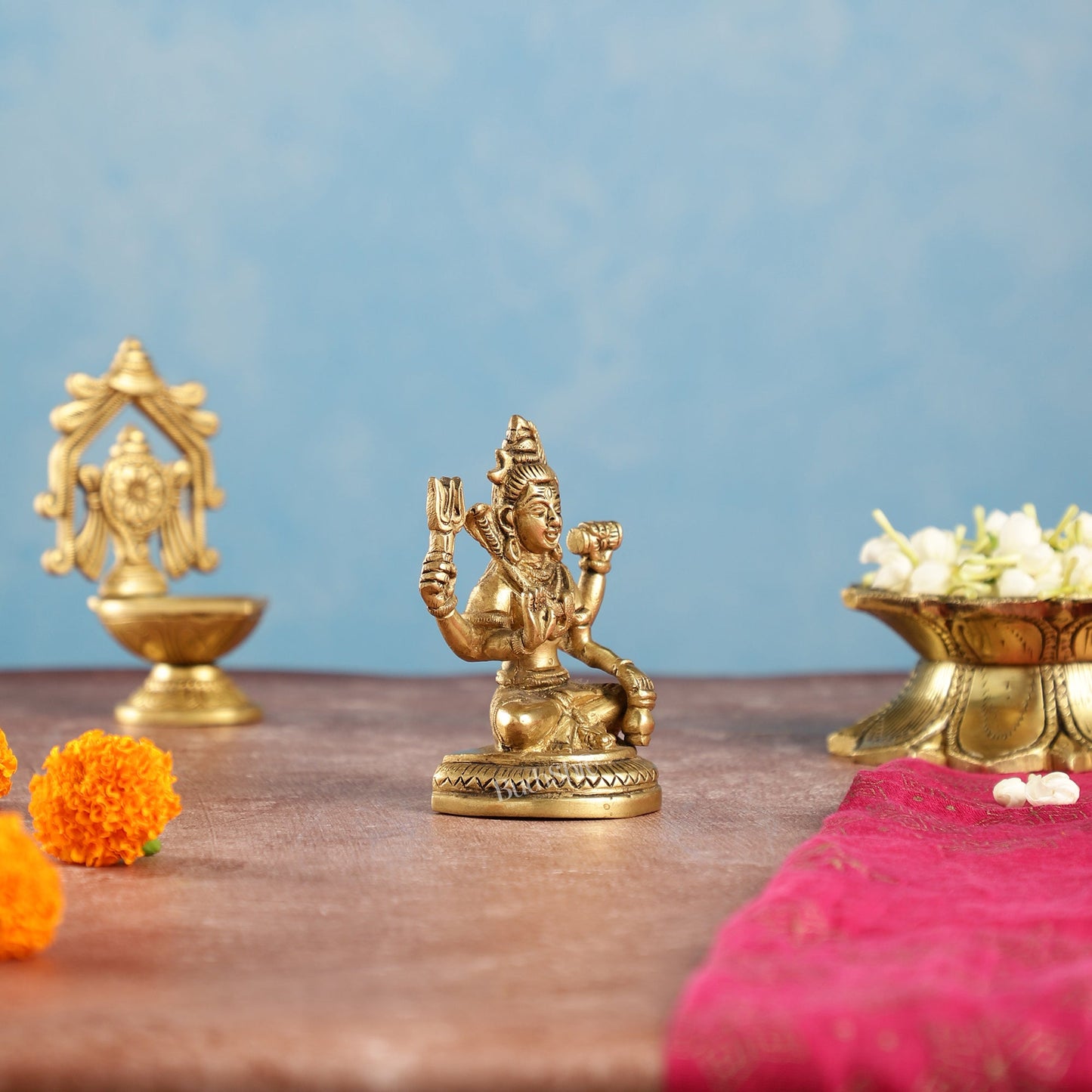 Brass Shiva Statue small size 5 inch