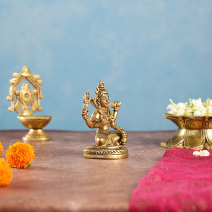 Brass Shiva Statue small size 5 inch