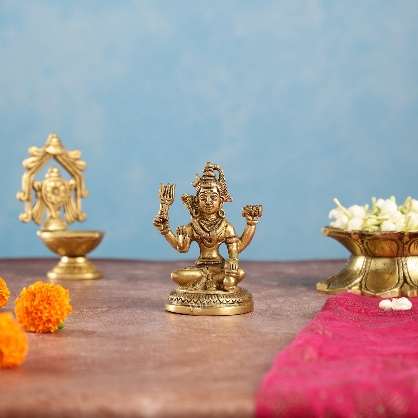 Brass Shiva Statue small size 5 inch